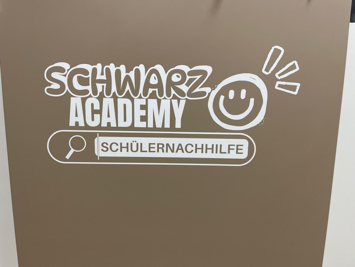Foto vom Logo in weiß